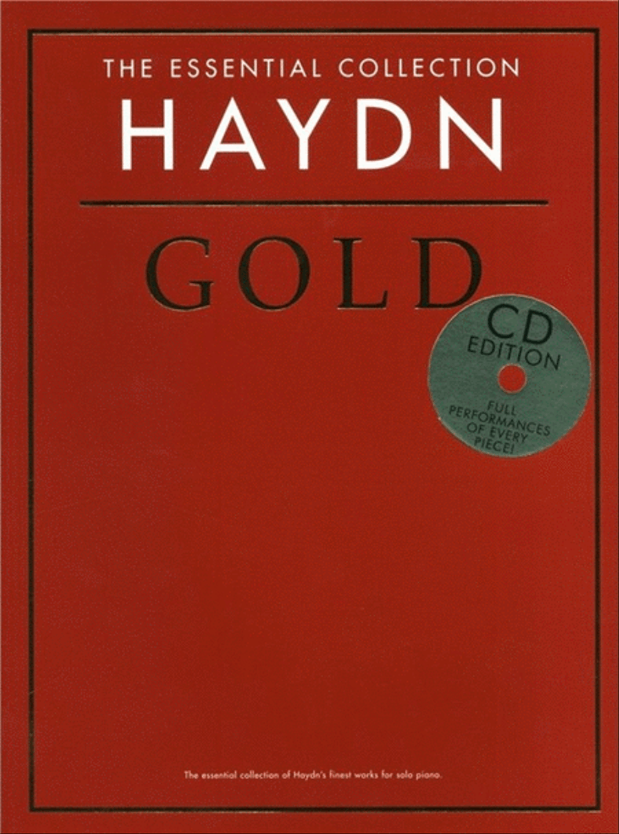 The Essential Collection Haydn Gold Book/CD scores gallery preview page 1