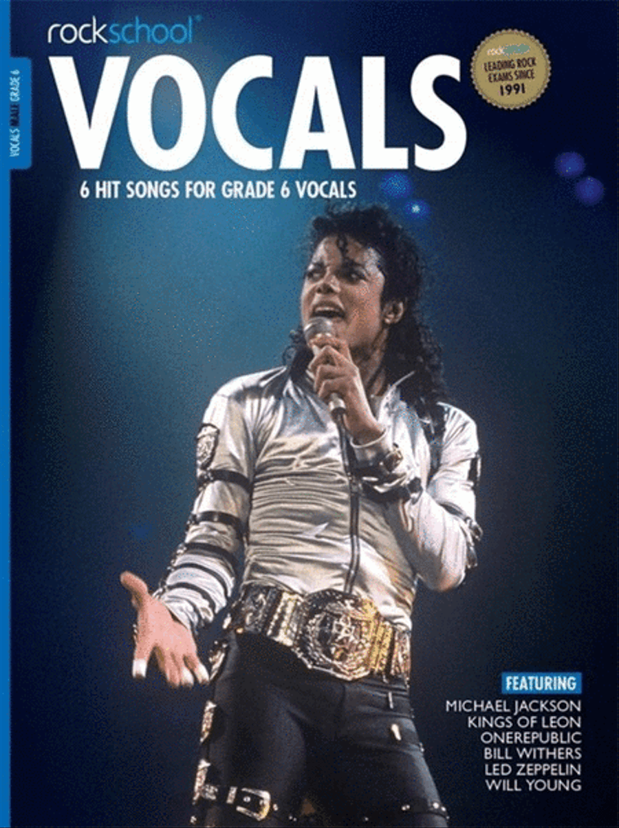 Rockschool Vocals Grade 6 Male 2014-2020 scores gallery preview page 1