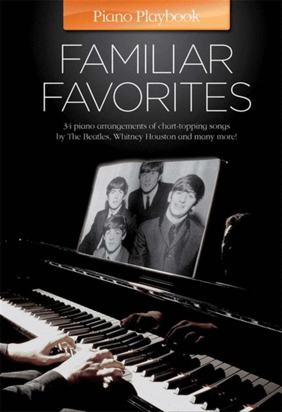 Piano Playbook Familiar Favs (Piano / Vocal / Guitar) Bk Piano, Vocal, Guitar scores gallery preview page 1