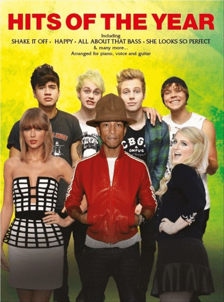 Hits Of The Year 2014 (Piano / Vocal / Guitar) Piano, Vocal, Guitar scores gallery preview page 1