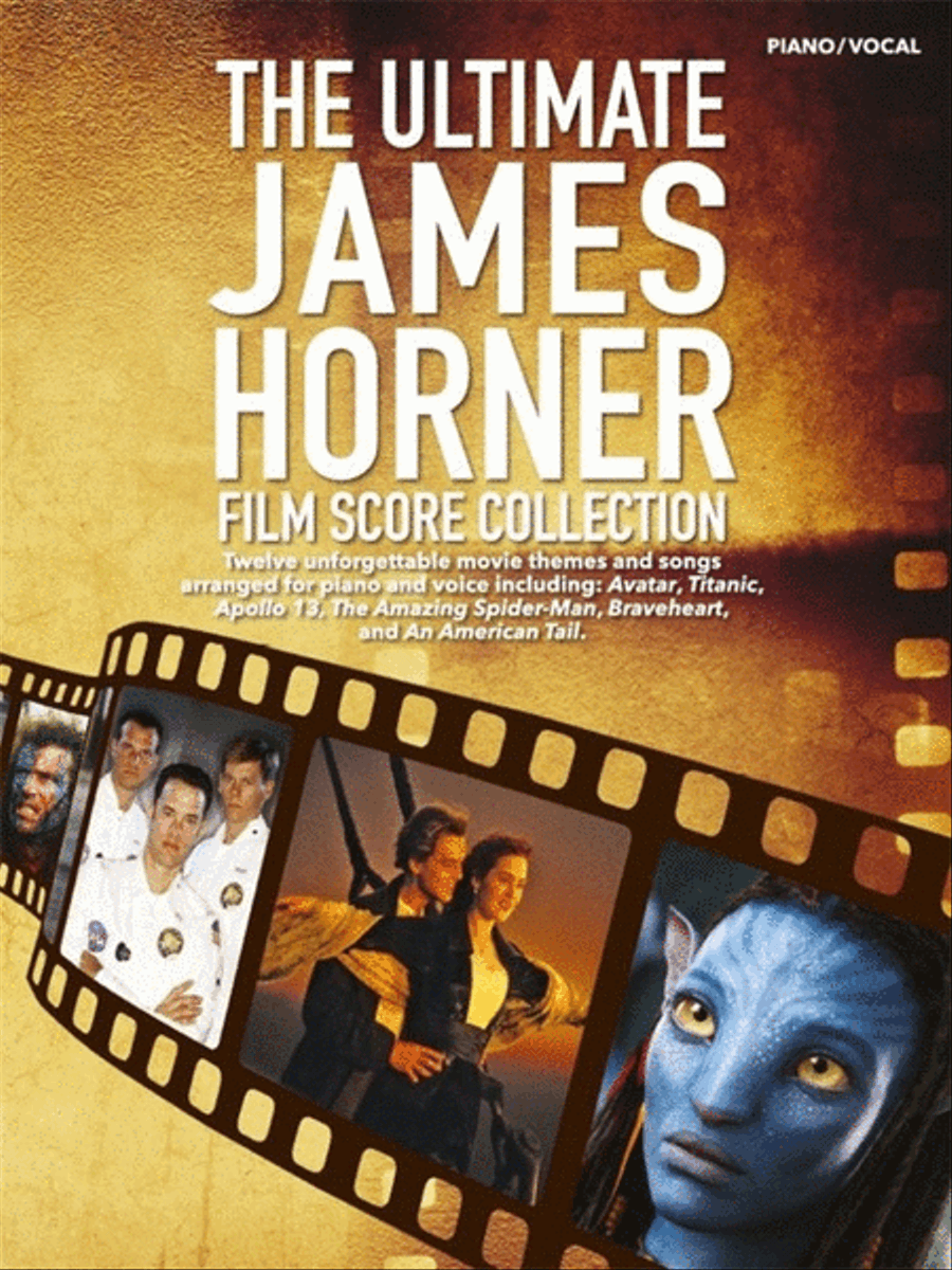 Ultimate James Horner Film Scores Piano/Vocal scores gallery preview page 1