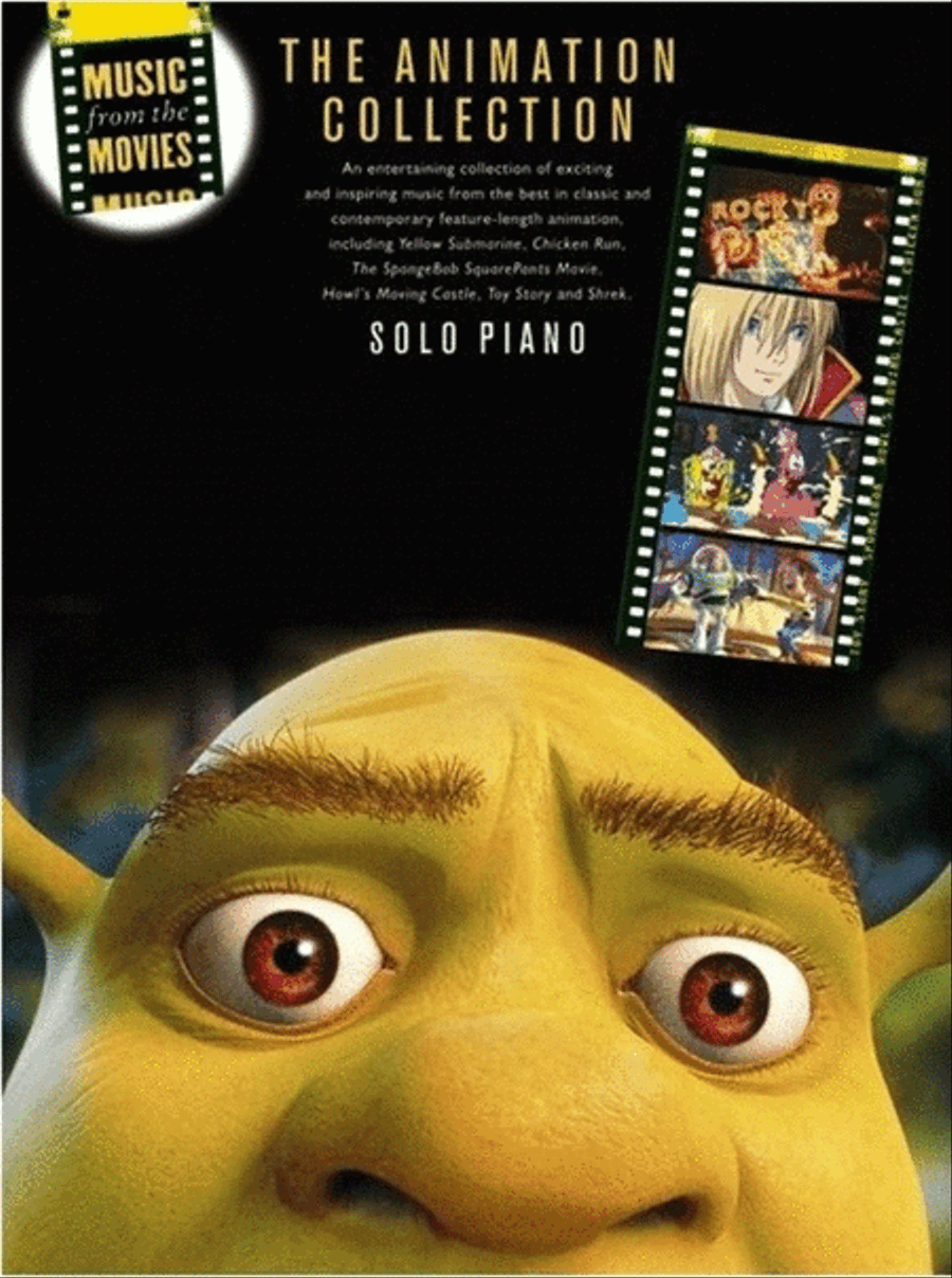 Music From The Movies Animation Collection Piano Piano Solo scores gallery preview page 1