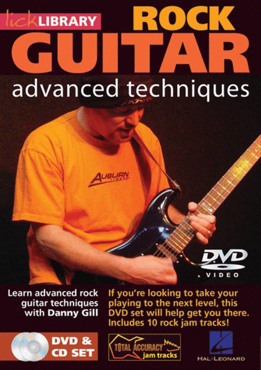 Advanced Rock Guitar Dvd/CD scores gallery preview page 1