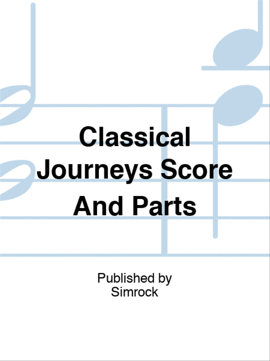 Classical Journeys Score And Parts Set of Parts scores gallery preview page 1