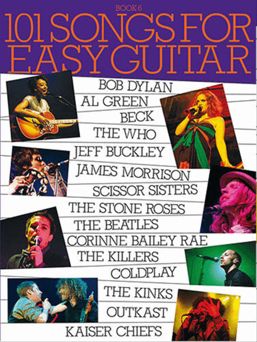 101 Songs For Easy Guitar Book 6 Easy Guitar scores gallery preview page 1