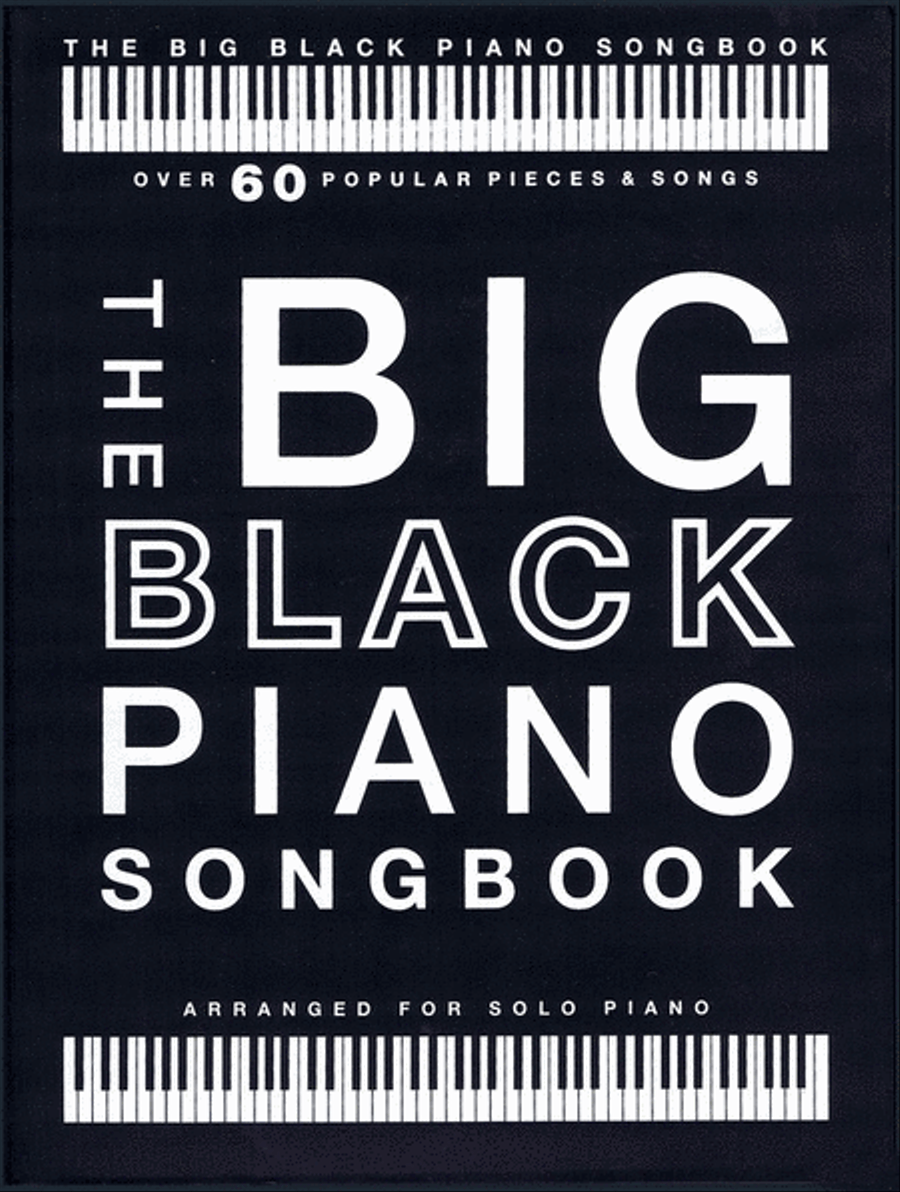 Big Black Piano Songbook scores gallery preview page 1
