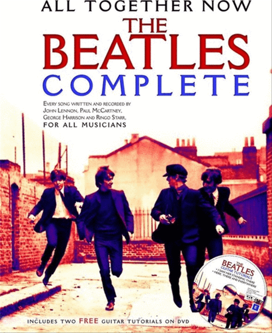 All Together Now The Beatles Complete Book/Dvd scores gallery preview page 1
