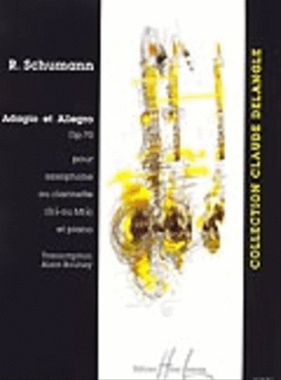 Schumann - Adagio And Allegro Op 70 Sax/Piano scores gallery preview page 1