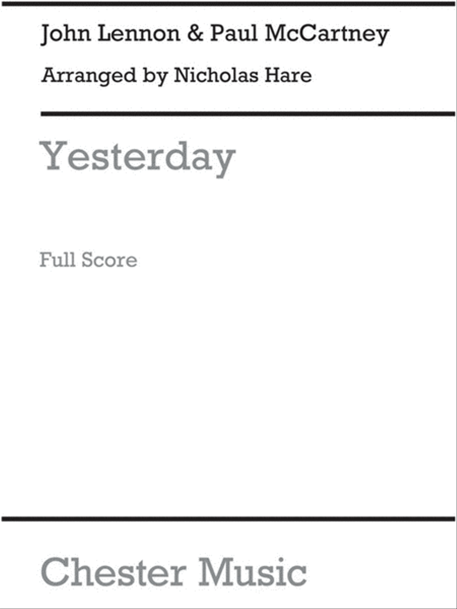 Kaleidoscope 35 Yesterday Set of Parts scores gallery preview page 1