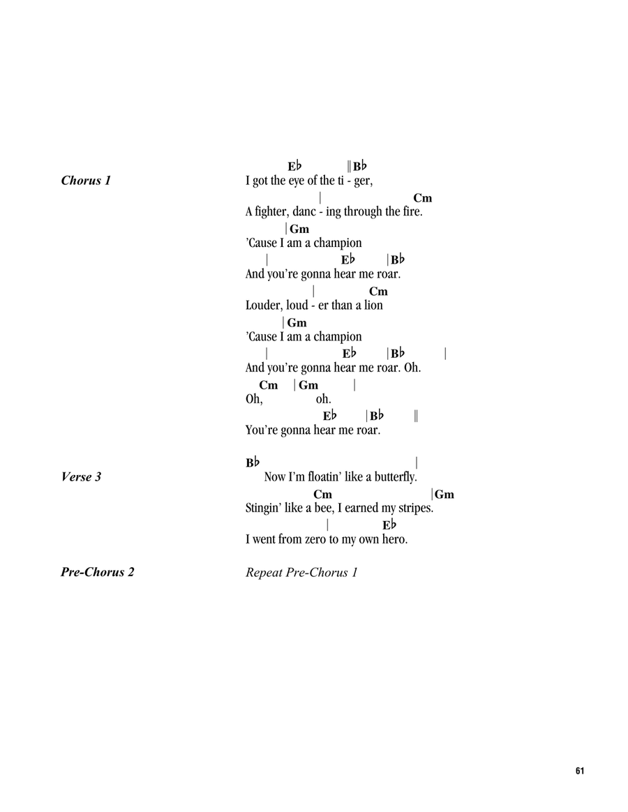 Roar Roar Ukulele scores gallery preview page 2