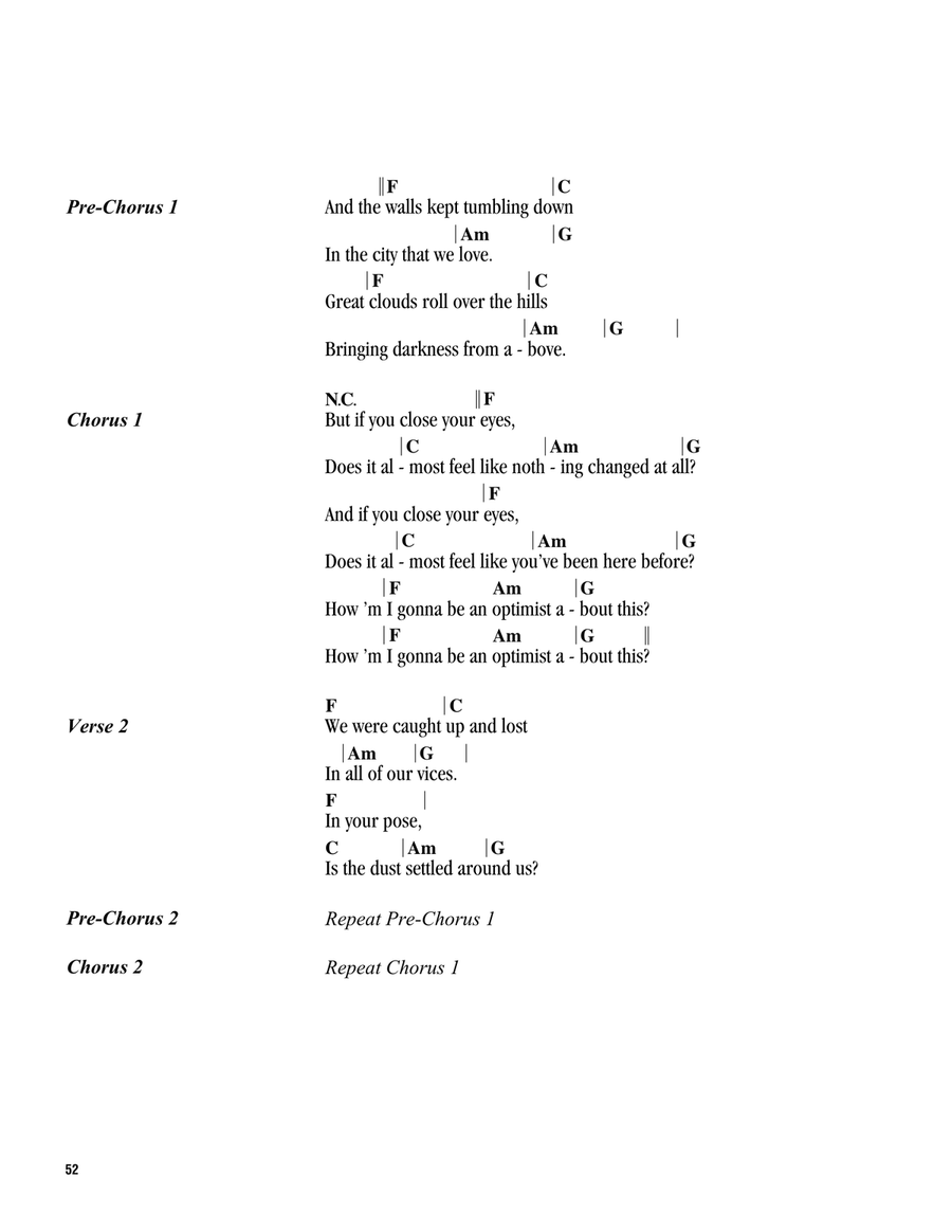 Pompeii Pompeii Ukulele scores gallery preview page 2