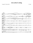 Bach Air on the G String (Easy Children's Band)