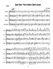 God Rest Your Merry Gentlemen Trombone Quartet