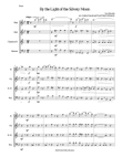 By the light of the silvery moon for wind quartet