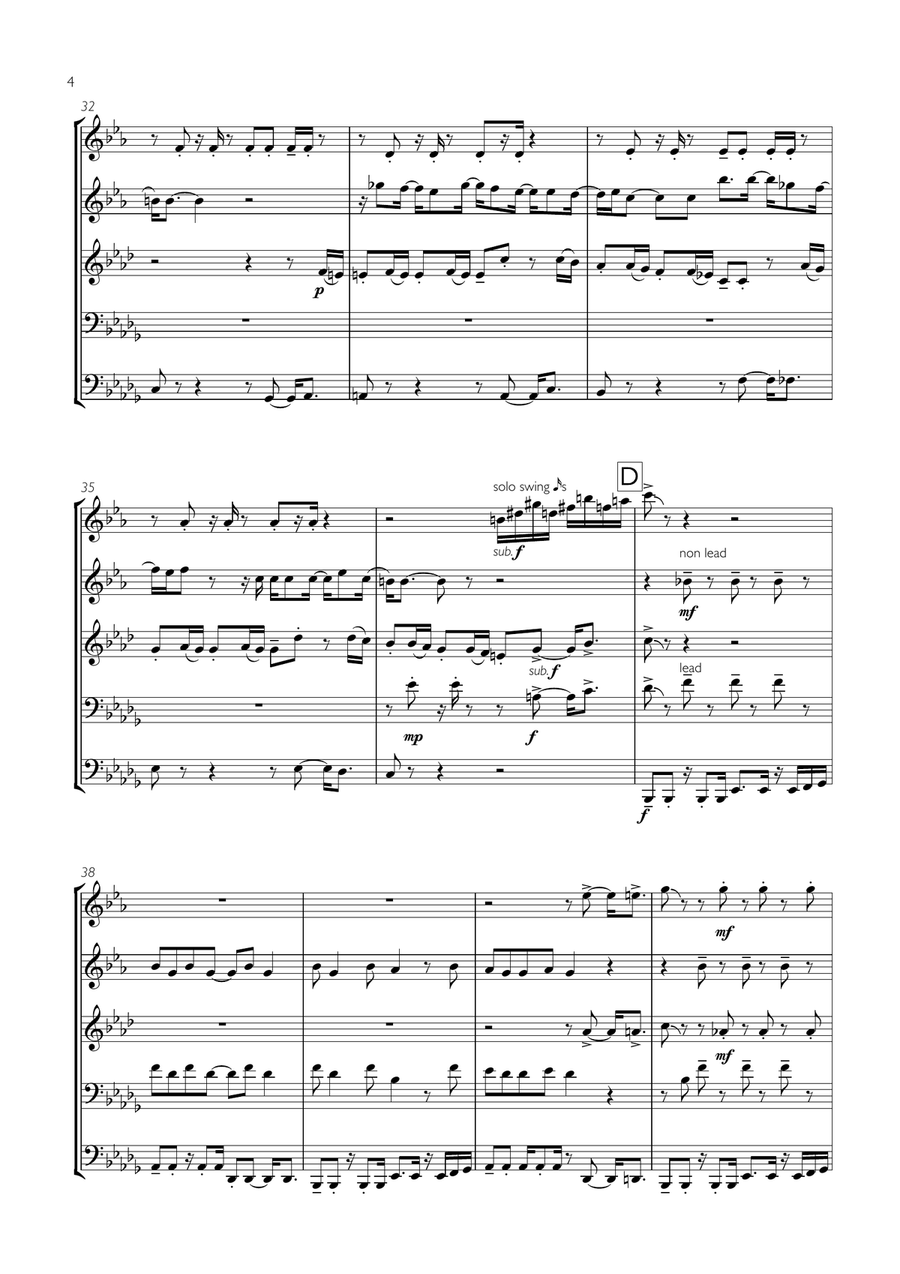 This Love This Love Brass Ensemble scores gallery preview page 4