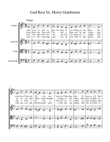 God Rest Ye, Merry Gentlemen for String Quartet