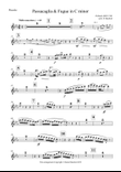 Passacaglia & Fugue in C minor BWV 582 arr. for Concert Band - PARTS