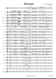 Because (G. d'Hardelot) arranged for voice and concert band