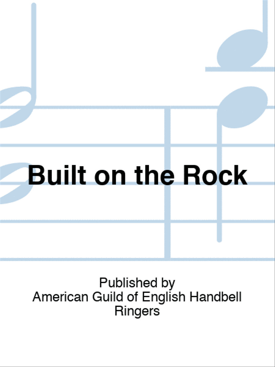 Built on the Rock Handbell scores gallery preview page 1