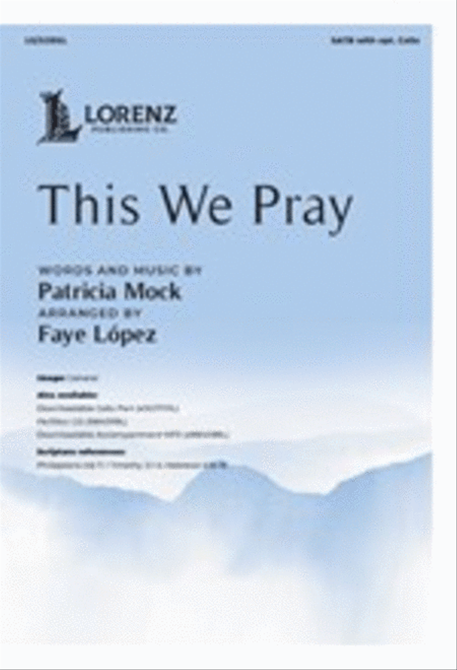This We Pray This We Pray 4-Part scores gallery preview page 1
