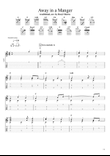 Away in a Manger (traditional), for solo fingerstyle guitar