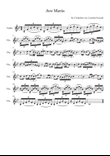 Schubert - Ave Maria - Violin Solo (Original key)