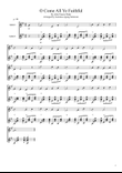 O Come All Ye Faithful (Duet Guitar Score)