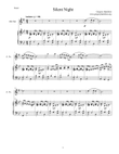 Silent Night for Alto Sax and Piano