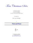 Four Christmas Solos for Viola