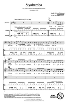 Siyahamba 3-Part scores gallery preview page 4