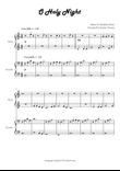 O Holy Night (1 Piano, 4 Hands)