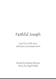 Faithful Joseph - Christmas Carol