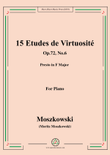 Moszkowski-15 Etudes de Virtuosité,Op.72,No.6,Presto in F Major