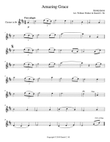 Amazing Grace for Bb clarinet and piano