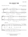 The Longest Time (arr. Tom Gentry)