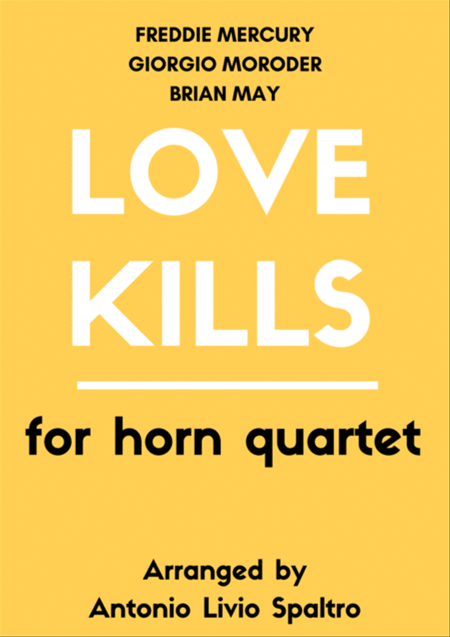 Love Kills (the Ballad) Horn scores gallery preview page 1