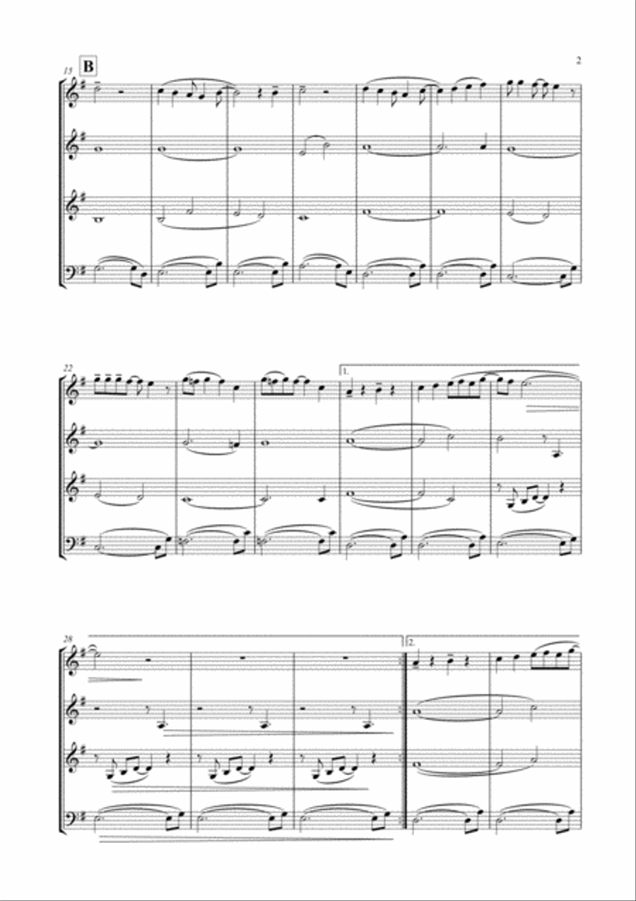 Love Kills (the Ballad) Horn scores gallery preview page 3