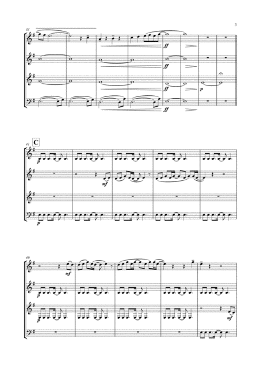 Love Kills (the Ballad) Horn scores gallery preview page 4