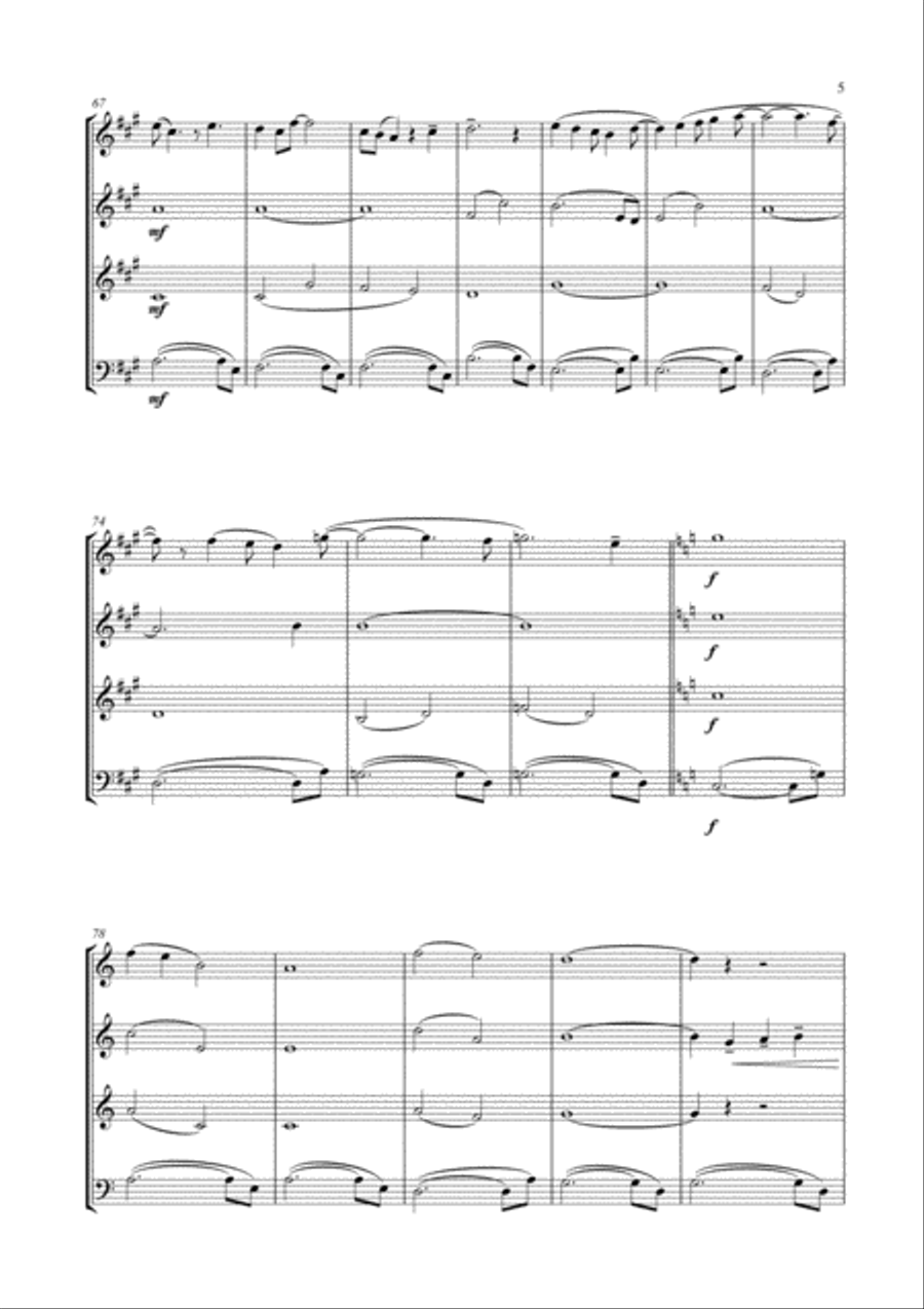 Love Kills (the Ballad) Horn scores gallery preview page 6
