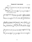 Sonata in 1 movement