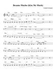 Besame Mucho (Kiss Me Much)