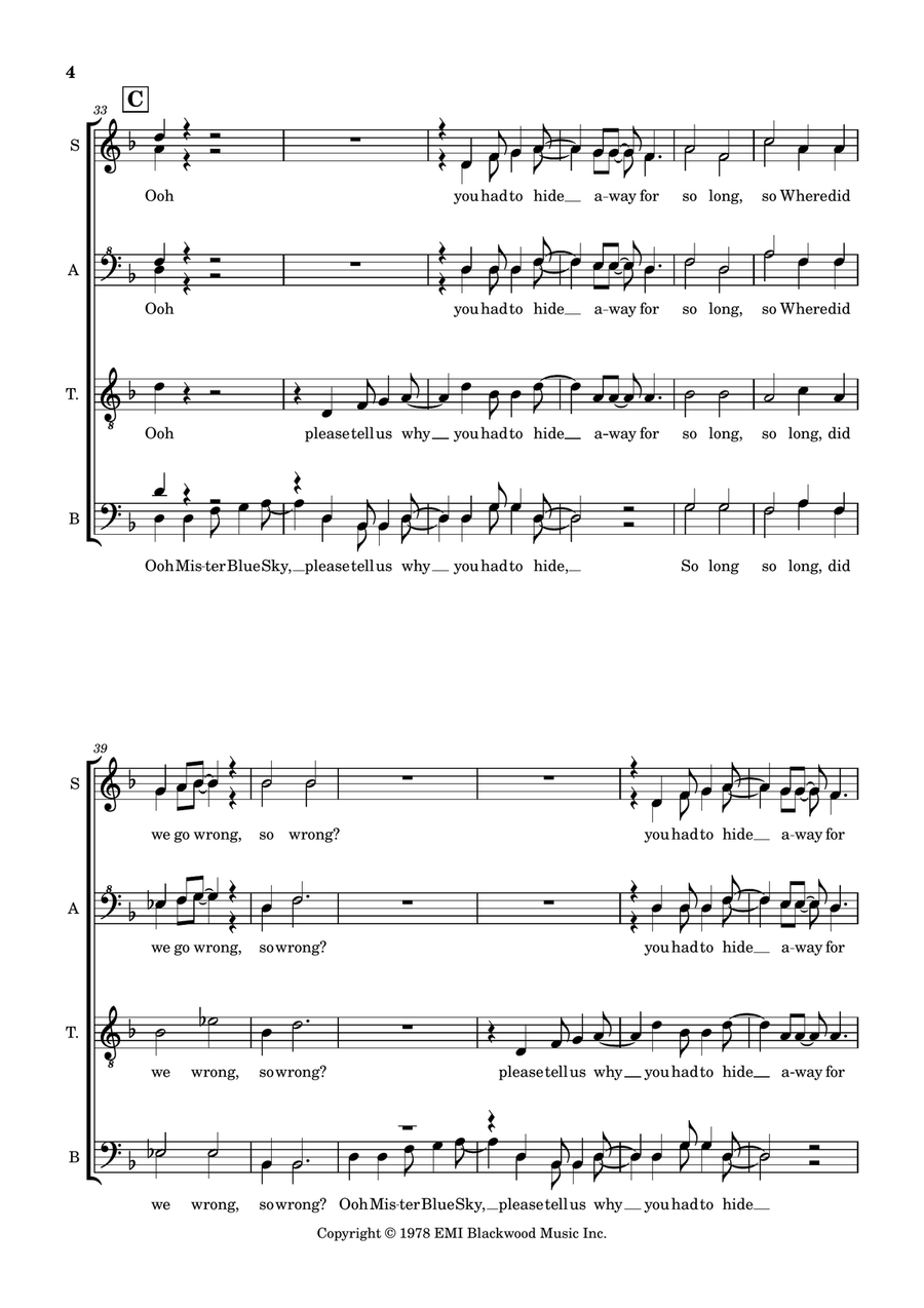 Mr. Blue Sky Divisi scores gallery preview page 4