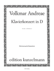 Piano concerto in D