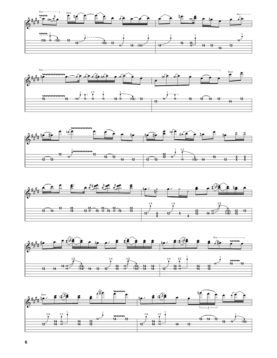 Changes Acoustic Guitar scores gallery preview page 6
