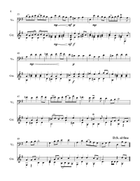 Rondeau from Fanfares for cello and guitar String Duet scores gallery preview page 4