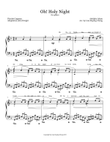 Oh! Holy Night for Piano