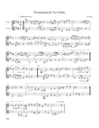 Divertimento for Two Violins