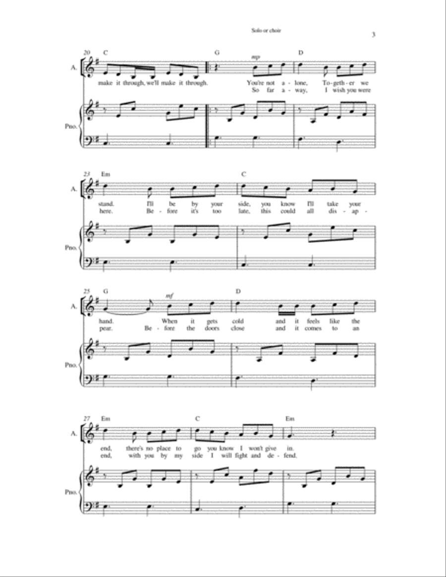 Keep Holding On SA scores gallery preview page 3