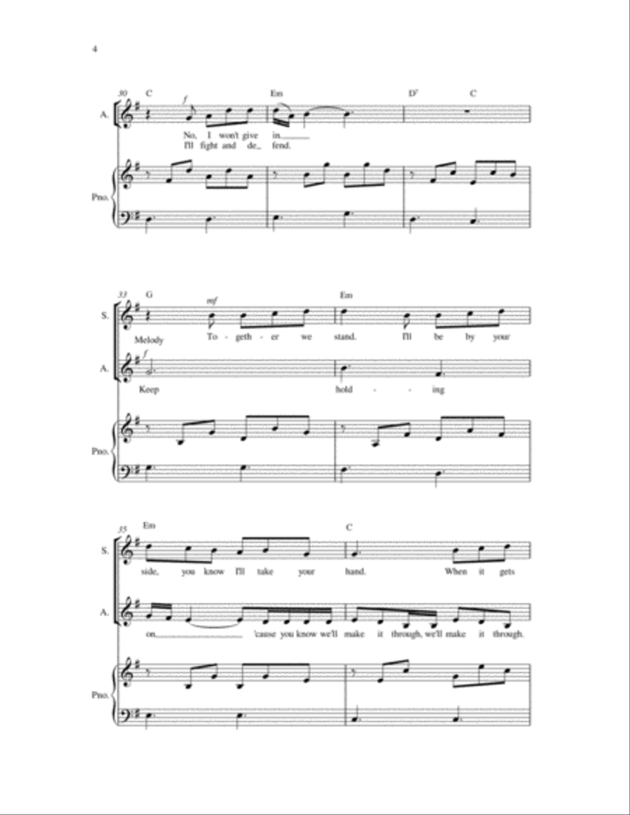 Keep Holding On SA scores gallery preview page 4