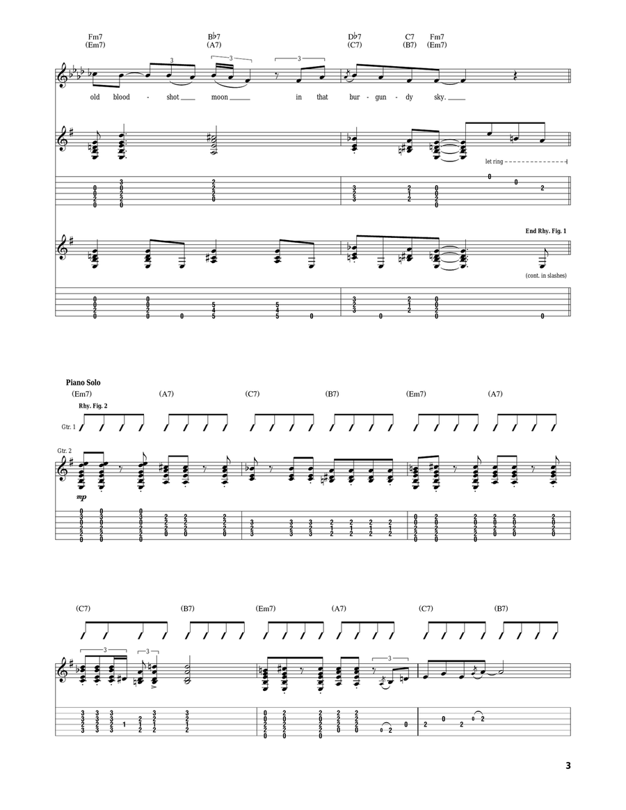New Coat Of Paint New Coat Of Paint Acoustic Guitar scores gallery preview page 3